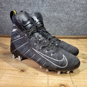 Nike Mens Size 10.5 Vapor Untouchable 3 Elite Football Cleats AH7408-001 Black